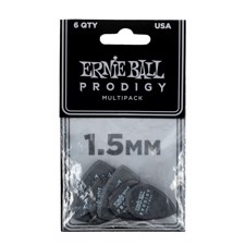 Ernie Ball EB-9342 Prodigy 1,5mm Multi Pack - Six shapes of Prodigy 1,5mm picks in one bag.