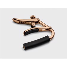 Shubb C4gr Electric Guitar Capo, Rose Gold - The C4 capo for electric guitars with 7.25 radius in Rose Gold Finish!