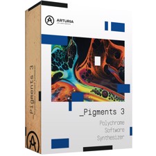 ARTURIA Pigments-3 download code - Download code for the Polychrome software synthesizer Pigments computer plugin.