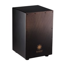 SAKAE CAJ-100-BKFD Cajon - The all-new CAJ-100 cajon series by Sakae. Now available in Limited Edition Black- or Blue faded finish..