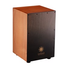 SAKAE CAJ-100W-BKFD Cajon - The all-new CAJ-100W cajon series by Sakae. Now available in Limited Edition Black- or Blue faded finish.