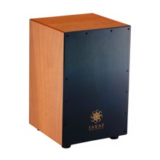SAKAE CAJ-100W-BLFD Cajon - The all-new CAJ-100W cajon series by Sakae. Now available in Limited Edition Black- or Blue faded finish.