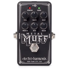 Electro Harmonix Nano Metal Muff - The Nano Metal Muff is built for the player who needs the hard-hitting distortion and an aggressive sound.