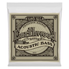 Ernie Ball EB-2070 Earthwood Bass Phosphor Bronze - Earthwood strings for bass, mellow sound with clarity and sustain.