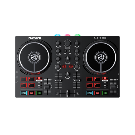 Numark Party Mix II - DJ Controller med indbygget diskolys