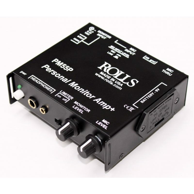 ROLLS PM55P - Personal Monitor designed for performers who need to monitor their own signal