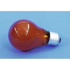 Kronepære  E27. Orange 25 W.