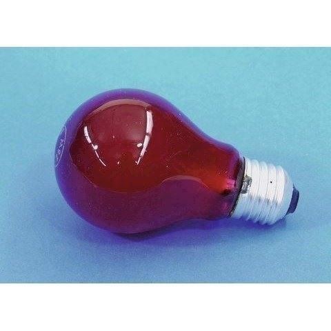 Kronepære  E27. Rød 25 W.