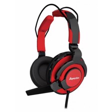 Superlux Gaming headset, rød