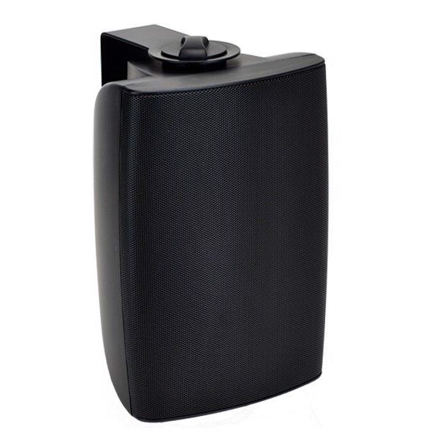 Cloud Væghøjttaler 2-vejs m/beslag IP55, 100 V 16 Ohm Sort