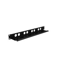 Caymon 1 unit rackpanel for 8 bøsninger m/aflastning