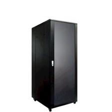 Caymon 19 rackskab 800mm dyb, 32 unit m/låge og lås