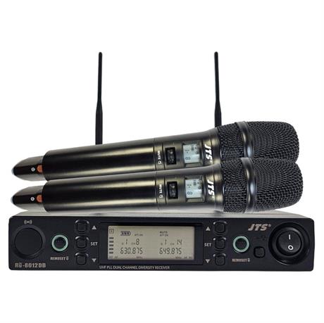 JTS Trådløs mikrofonsæt med 2 håndholdte mikrofoner