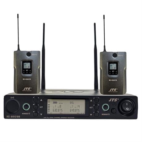 JTS Trådløs mikrofonsæt med 2 beltpack og knaphulsmikrofoner