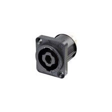 Neutrik SpeakON han chassis stik NL4MP