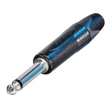 Neutrik Jackstik mono slim version, sorthus - NP2X-BAG