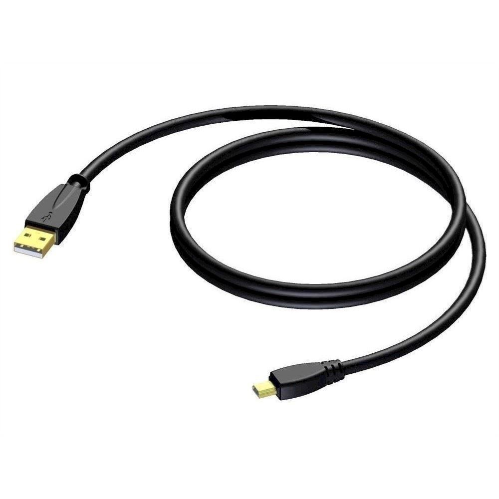 Køb ProCab USB A USB B kabel meter Disconetto.dk