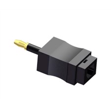 PorCab Optical adapter Toslink > Miniplug