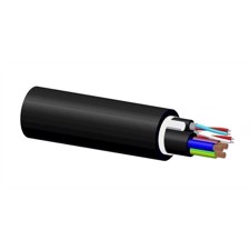 ProCab 2 x signal & power kabel 3 x 1,5 mm² 1 m afklip