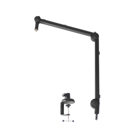 Superlux Studio mikrofonarm i Alu og indvendt kabelføring, længde op til 950 mm