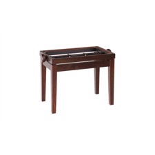 K&M pianobænk justérbar, palisander, uden polster