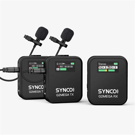 Synco WAir G2 Mega wireless mikrofonsystem display m/2 mikrofoner