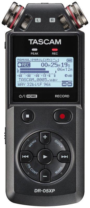 Tascam DR-05XP håndholdt optager, diktafon