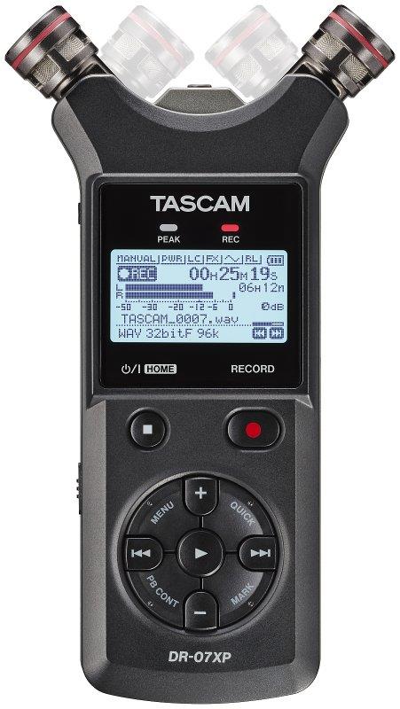 Tascam DR-07XP håndholdt optager, diktafon