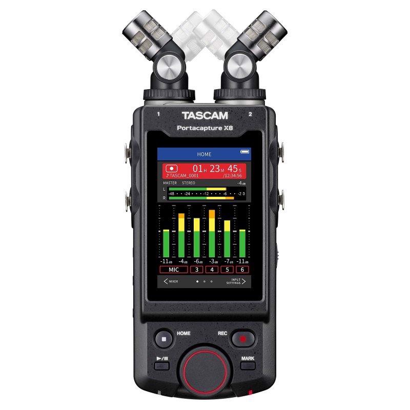 Tascam PortaCapture X8 transportabel multitrack recorder
