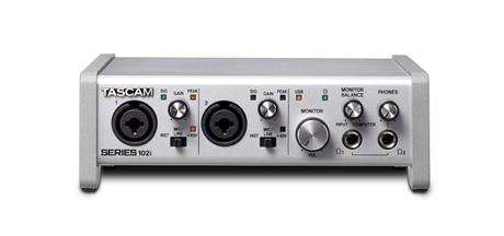 Tascam Series 102i USB audio/Midi interface m/ DSP mixer 10in/4out