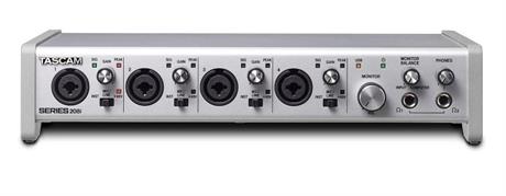 Tascam Series 208i USB audio/Midi interface m/ DSP mixer 20in/8out