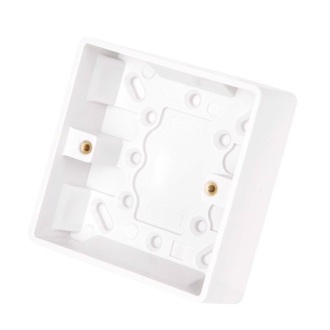 Cloud vægboks underlag 47 mm, Hvid