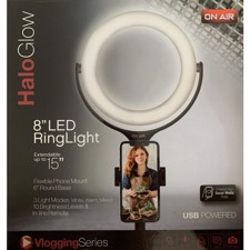 On Air Halo glow 8" LED ring light