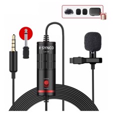 Synco lavalier mikrofon m/6 meter kabel