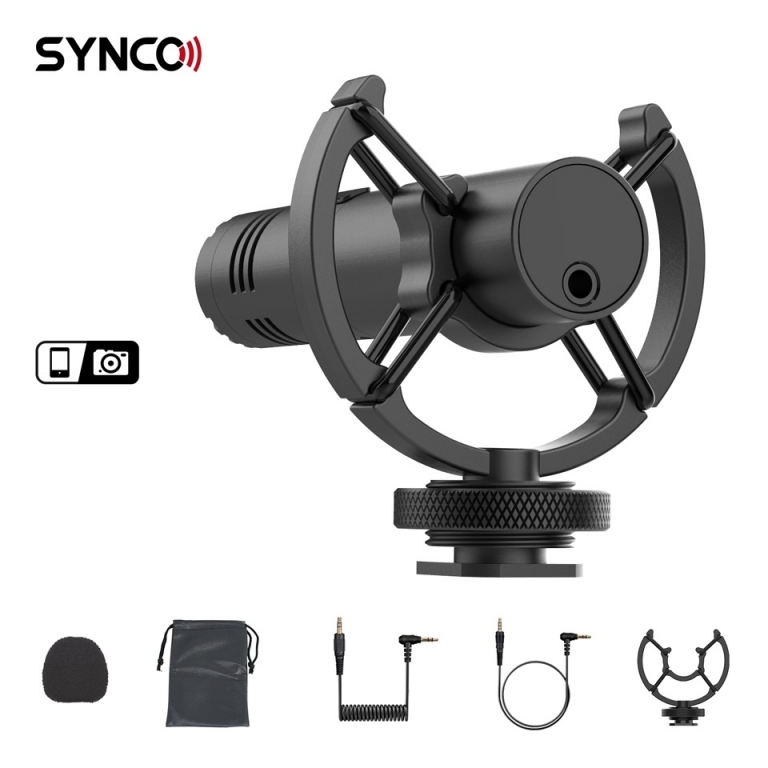 Køb Synco ultra shotgun mikrofon til hos Disconetto.dk