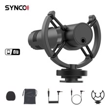 Synco ultra compakt shotgun mikrofon til kamera