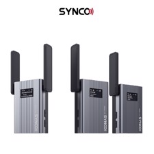 Synco trådløst mikrofonsæt 2 TX / 1 RX UHF 525 MHz-539.7 MHz